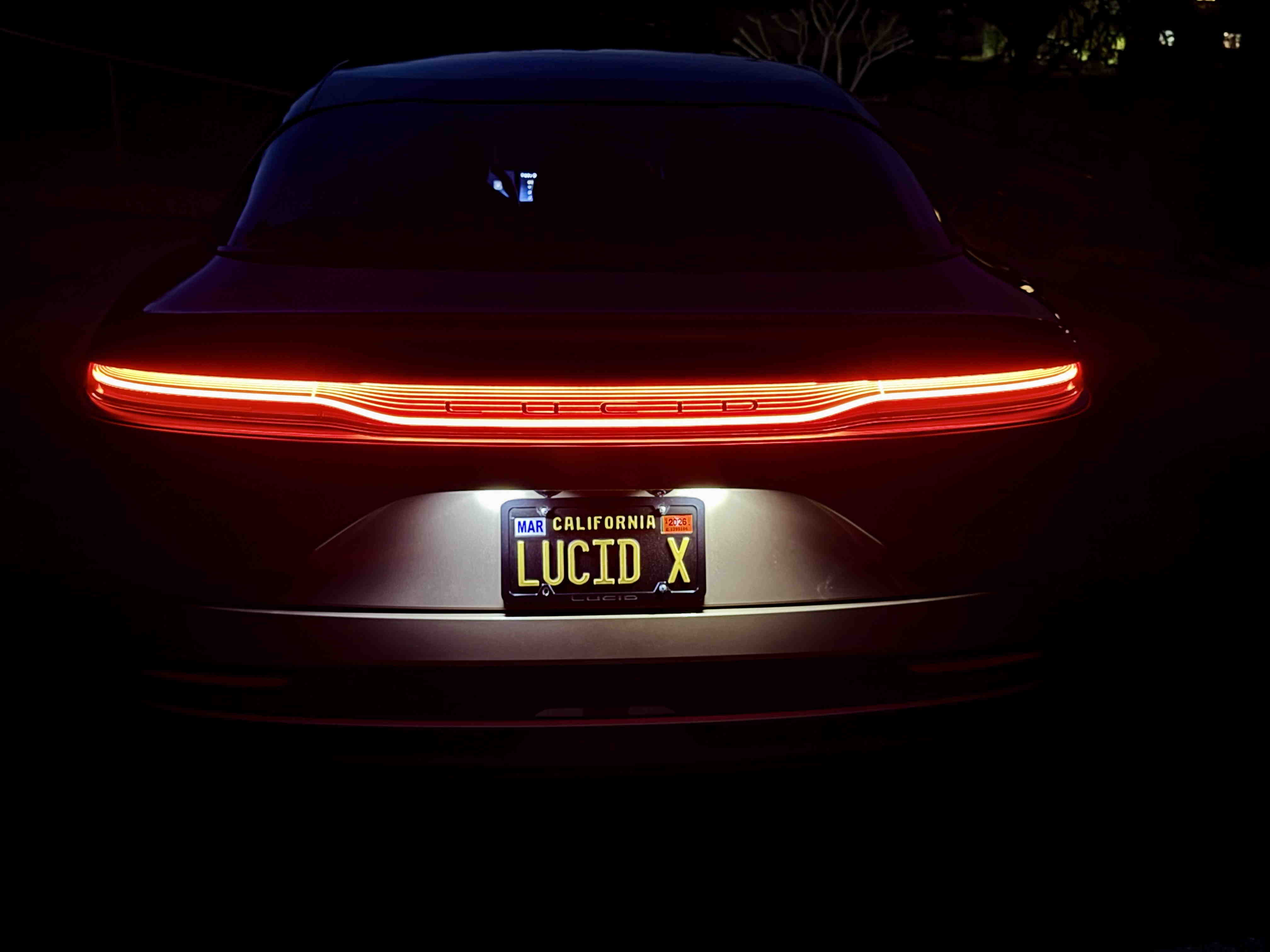 Night rear exterior